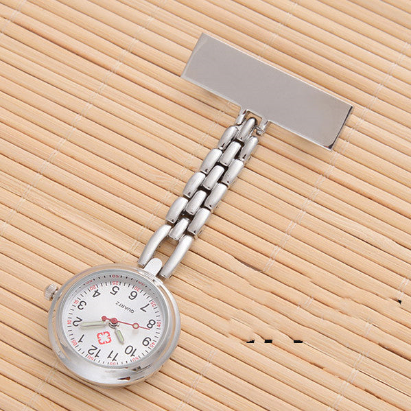 "Professional Precision: Women's Alloy Nurse Doctor Watches"