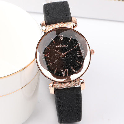 "Elegant Timepieces: Luxury Ladies Starry Sky Watches for Fashionable Women"